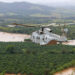 A helicopter conducted aerial surveys over Honduras to gauge the damage from Hurricane Eta. (Robert Oates/MOD, OGL v1.0OGL v1.0, via Wikimedia Commons)