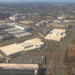 An aerial view of data centers intermingled with other commercial buildings in Loudoun County, Virginia (Theodore Christopher, CC0, via Wikimedia Commons)