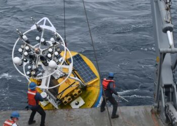 The National Science Foundation said it would stop dismantling a system of sensors known as the Ocean Observatories Initiative, or OOI, after a bipartisan group of senators pushed back and passed a measure blocking the agency from doing so. (National Science Foundation/Ocean Observatories Initiative)