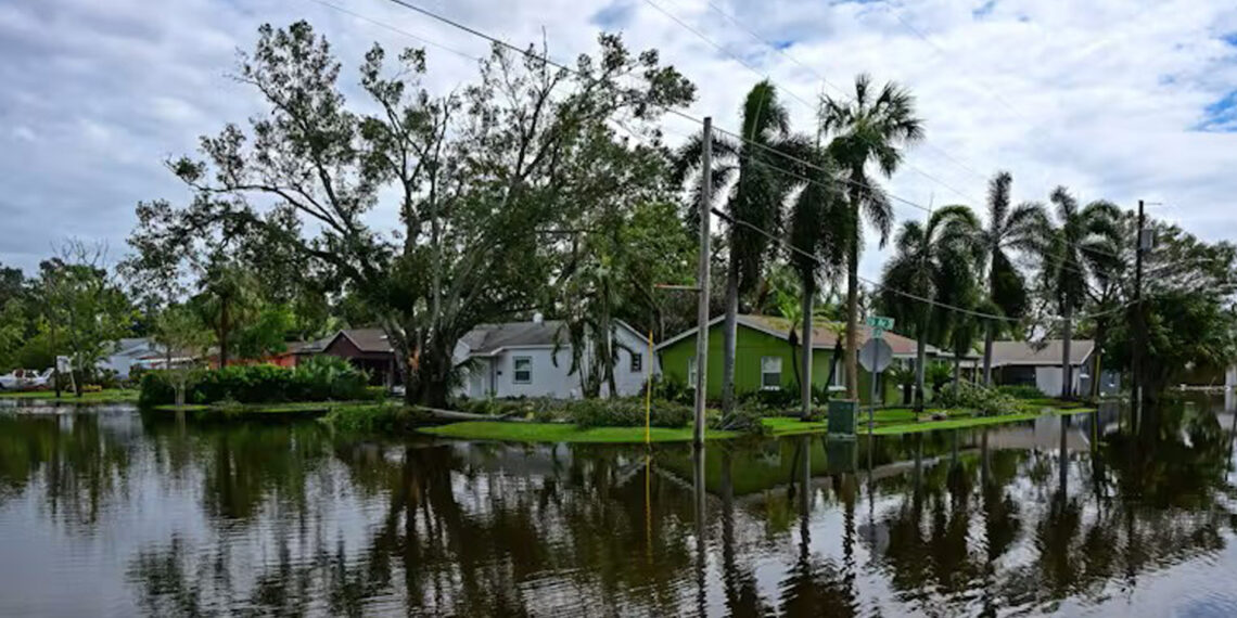 In fall 2024, Tampa and other Florida cities on the Gulf coast were hit by hurricanes Helene and Milton within 13 days of each other. (Giorgio Viera/AFP via Getty Images)