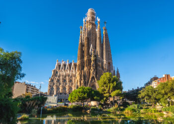The exterior of the Sagrada Familia in Barcelona, Spain (iStock image)