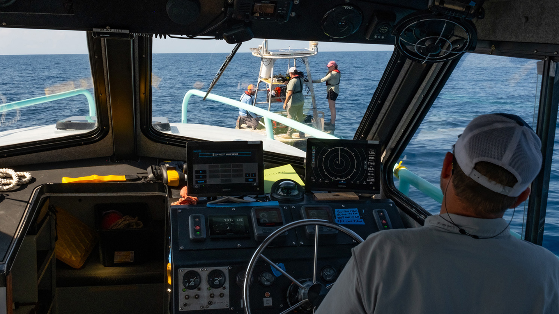 After devastating fire, USF marine scientists race to keep ocean monitoring on track