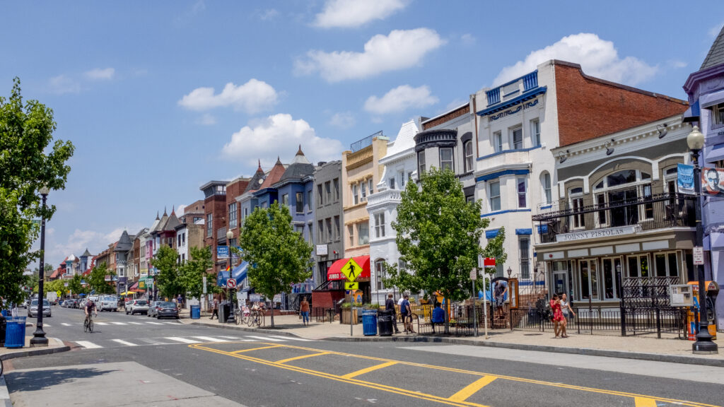 The Adams Morgan neighborhood of Washington, D.C. (iStock image)