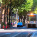 Public transportation in downtown Portland, Oregon (iStock image)
