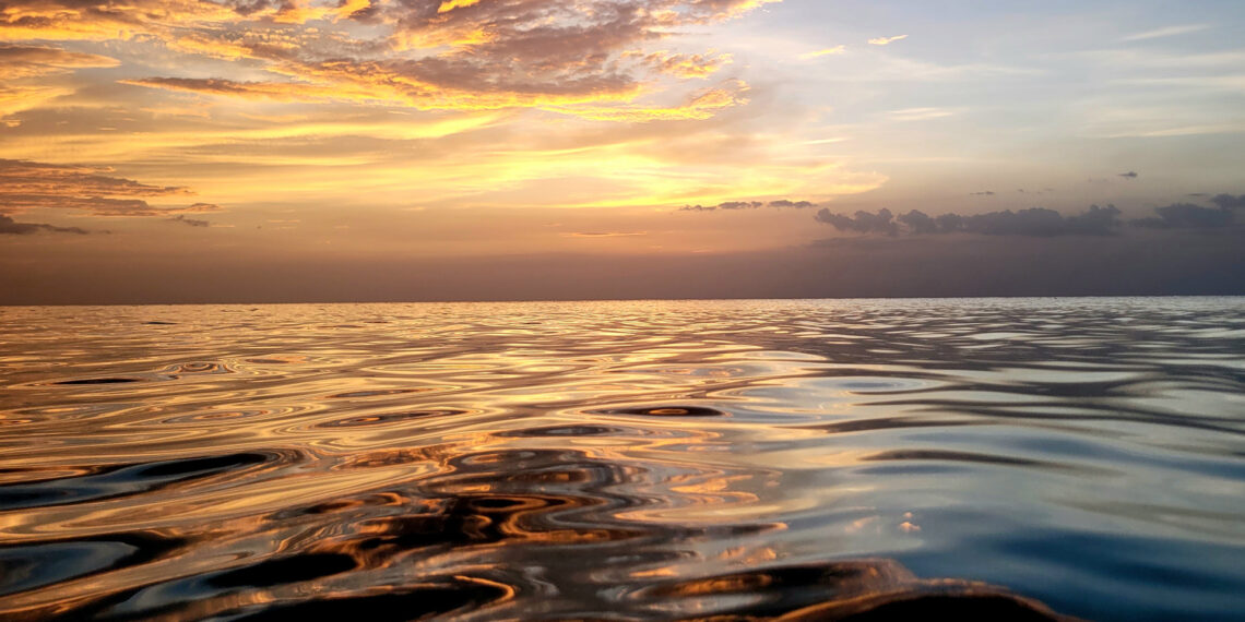 Sunset over the Gulf of Mexico (iStock image)