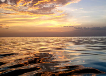 Sunset over the Gulf of Mexico (iStock image)
